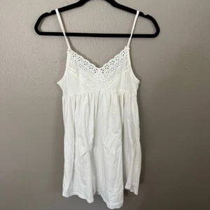 VICTORIA'S SECRET Gold Label White Slip Gown Size Small casual comfort wedding  - Picture 1 of 5