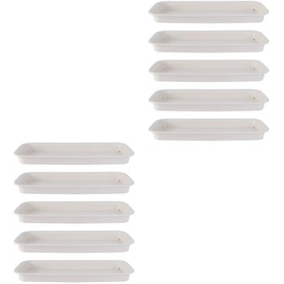  2 Pieces Plant Drip Trays Self-watering Herb Planter Rectangular - Image 1 of 4