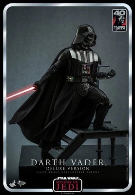Star Wars VI Return Of The Jedi DARTH VADER DELUXE 40th Hot Toys Sideshow MMS700 - Immagine 1 di 4
