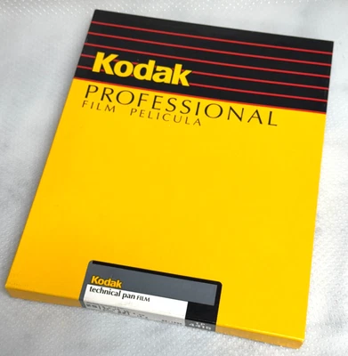 8x10 Kodak Technical Pan 4415 TP 25 Sheet Box TechPan 8x10in 1994 Always Frozen - Image 1 of 4