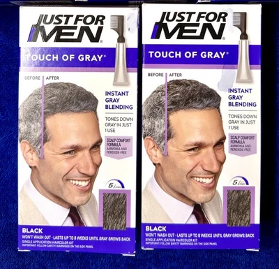 2X: Just For Men Touch Of Gray T55 Foto 1 de 3