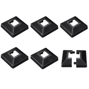 6pcs Post Skirt 31x31mm/1.22x1.22" Split Style Post Base Cover Trim Skirt - Picture 1 of 7
