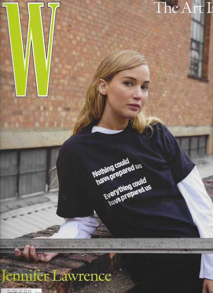 W Magazine   The Art issue 2026 Jennifer Lawrence - Image 1 of 1