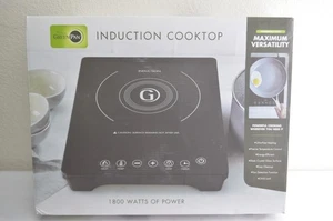 Quemador de encimera 1800 W, estufa de inducción portátil, placa caliente eléctrica, camping - Imagen 1 de 3