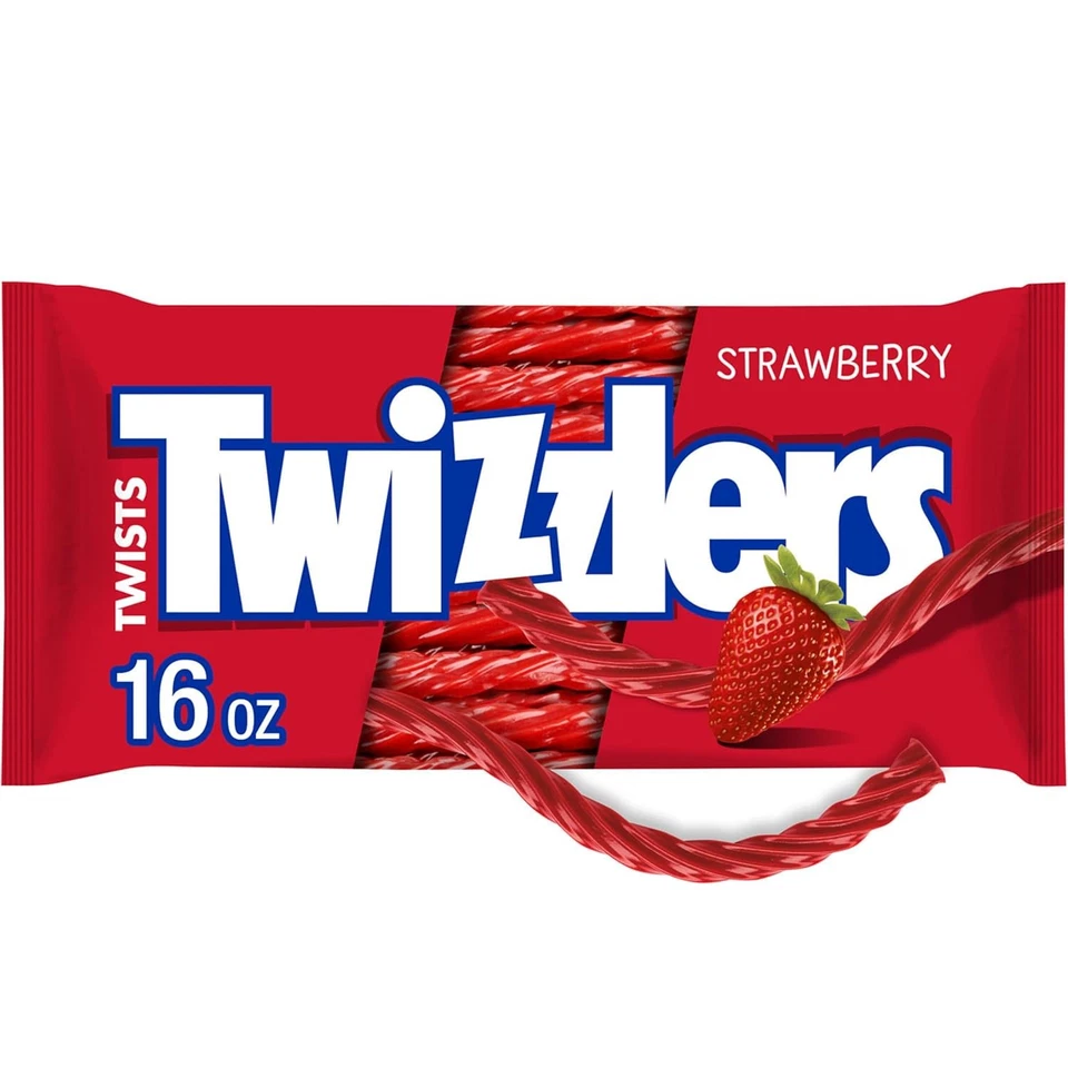 TWIZZLERS Strawberry Candy Twists 16 Oz