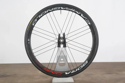 REAR Campagnolo Bora One 35 Carbon Tubular Disc Brake Wheel 11 Speed - Image 1 of 4