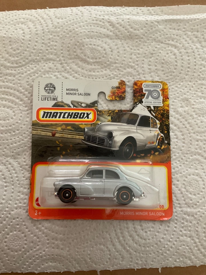 Matchbox Morris Minor Saloon Silver C0859  - Immagine 1 di 2