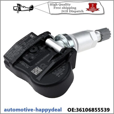 4x For BMW Tyre Pressure Control Wheel Sensor 36106881890 36106856209 - Image 1 of 4