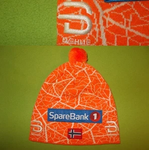 NUEVO Sombrero BJORN DAEHLIE Team NORUEGA (Talla Única) Esquí de Fondo Naranja Gorro - Imagen 1 de 8