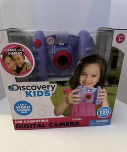 Discovery Kids First Digital Camera/Video USB Compatible Purple/Pink Age 3+ NEW - Picture 1 of 7