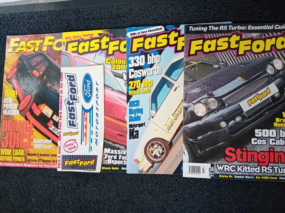 4 x Fast Ford Magazines from the 90's - Image 1 of 1