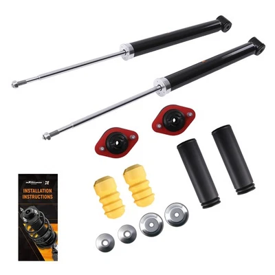 2x AMORTISSEURS + PALIER + KIT PROTECTION ARRIÈRE for BMW E46 Berline Touring - Image 1 of 4