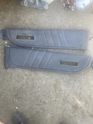 HONDA SH2 CRX VT VTEC LEATHER LEFT & RIGHT EE8 INSERTS FIT SH3 JDM CIVIC EE9 EF9 - Image 1 of 4