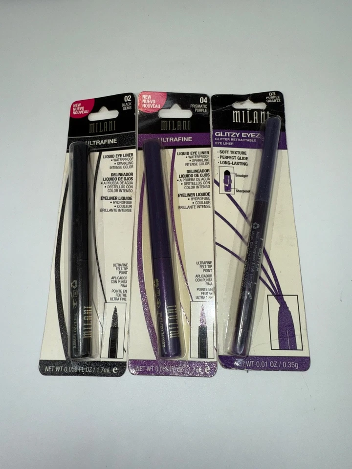 milani ultrafine liquid eyeliner or glitzy eyez eyeliner (choose color) - Image 1 of 1