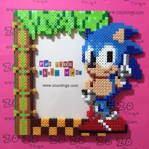Sonic the Hedgehog Pixel Photo Frame - Picture 1 of 1