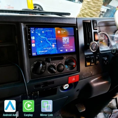 Radio de coche CarPlay para camión Isuzu serie N NNR/NPR/NPS/NQR 2009-2020 navegación GPS Foto 1 de 4