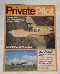Private Pilot Mazagine (Vintage, March 1973) - Picture 1 of 10