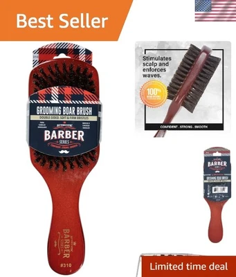 双面褪色刷 - 100% 野猪刷毛和天然木材手柄 — 第 1/4 张图片