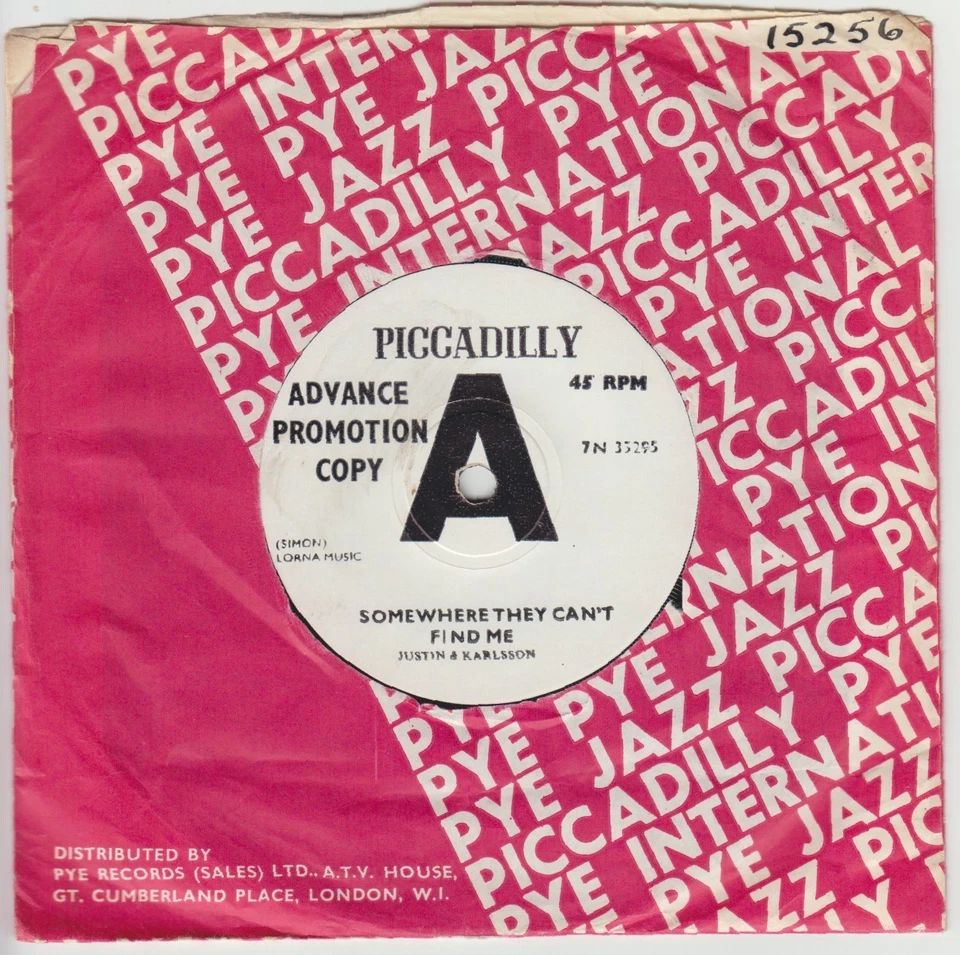 Glo Macari: He Knows I Love Him Too Much/ I've Lost You PICCADILLY 7N35218 - Image 1 of 4