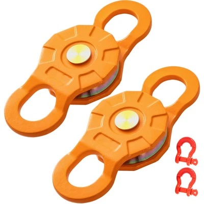 Riemenscheibe Umlenkrolle 11T Belastbarkeit Forstseilwinde Gelb Seilrolle - Bild 1 von 4