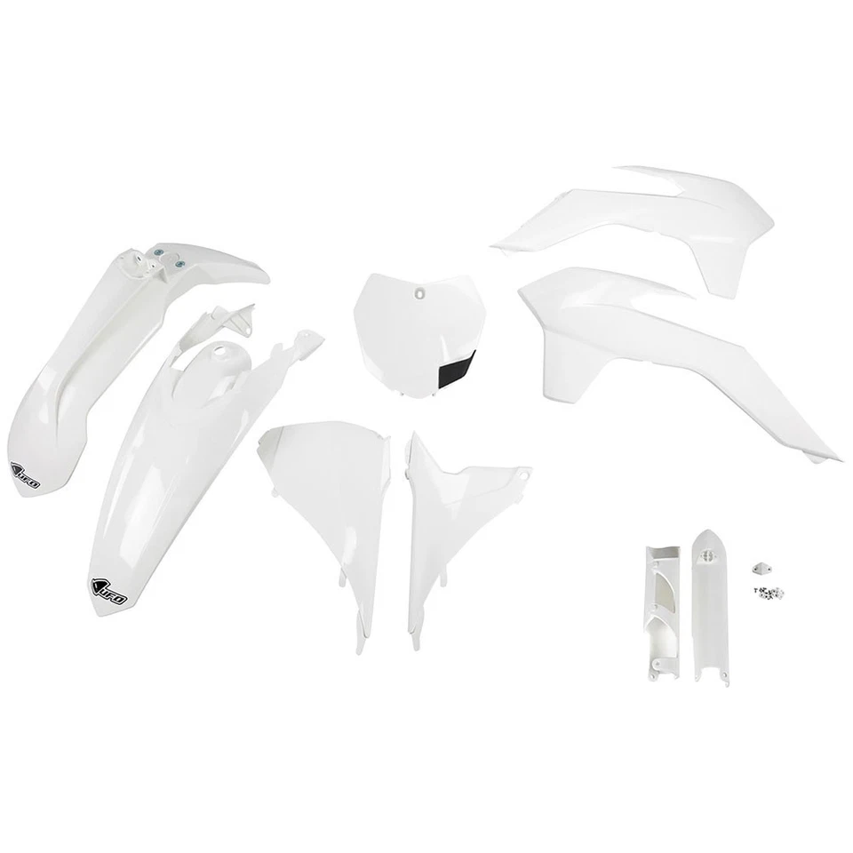 Juego de kit de plástico UFO blanco completo KTM 125 150 250 300 350 450 SX XC SXF XCF 13-14 Foto 1 de 1
