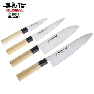 Set 4 Coltelli da Cuoco giapponesi Global Bunmei - Picture 1 of 7