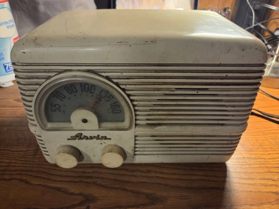 Radio Tubo Arvin Modelo 153T Radio AM (Para Reparación) Foto 1 de 4