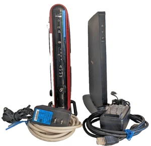 Verizon FIOS WiFi Modem/Router.Actiontec M1424WR or  G1100. With Power Adapter. - Picture 1 of 5