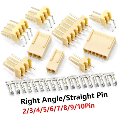 KF2510 2.54mm Plug+Socket+Crimps (Molex KK 5051/KK254 Style) 2-12p Connector B2W - Image 1 of 4