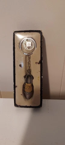 Russ Highland Ridge Pewter Collection Golf Shoes Keychain Cover