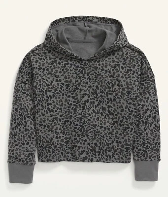 Sudadera con Capucha Old Navy Niños Niñas Talla XL (14-16) Negra Slouchy Taw Dobladillo $30 Nueva con Etiquetas Foto 1 de 4