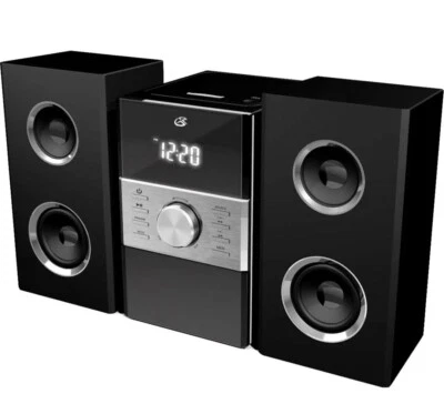 Stereo Home Music System Compact Home Sound AM FM CD Player Remote Control Gift - Image 1 of 4