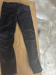 G-STAR Raw Deconstructed 3D Moto Dark Blue Denim Mens 31x32 - Picture 1 of 18