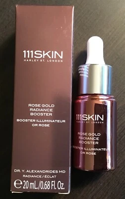 111 Skin Rose Gold Radiance Booster 20 ml/0,68 fl oz tamaño completo Londres nuevo en caja Foto 1 de 4