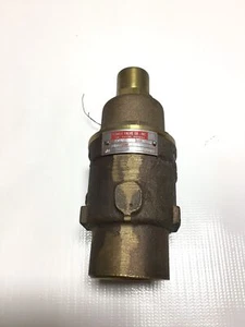 Kunkle 200A Pressure Relief Safety Valve Size 1/2" in Set 200 Cap 137 GPM - Picture 1 of 6