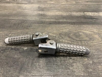 1988-2007 EX250 250 Ninja Kawasaki OEM Rear Left Right Passenger Footpegs Pegs - Image 1 of 4