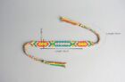 Multicolor Cotton Threads Braid Bracelets Friendship Bangle Rope Bracelet 1pcs