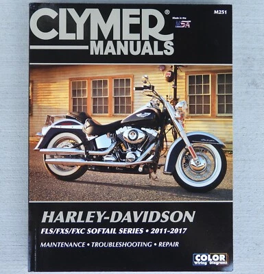 2011-2017 Harley Davidson Softail Fat Boy Heritage Deluxe Breakout REPAIR MANUAL - Image 1 of 4