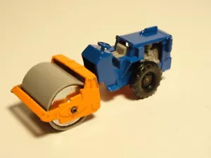 Rodillo de cemento vintage Corgi Juniors azul naranja Raygo Rascal 600 juguete fundido a presión - Imagen 1 de 4