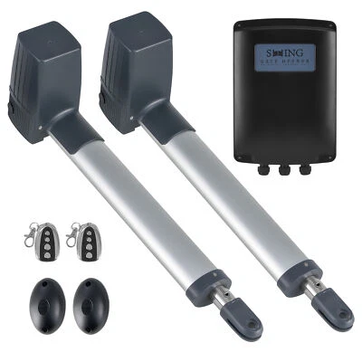 CO-Z® 300 kg×2 Drehtorantrieb 3 m Flügeltorantrieb Fußgänger-Modus 2 Handsender - Bild 1 von 4