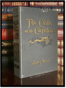 Jules Verne's Castle Of The Carpathians Sealed Easton Press Deluxe Limited 1/800 - Picture 1 of 12