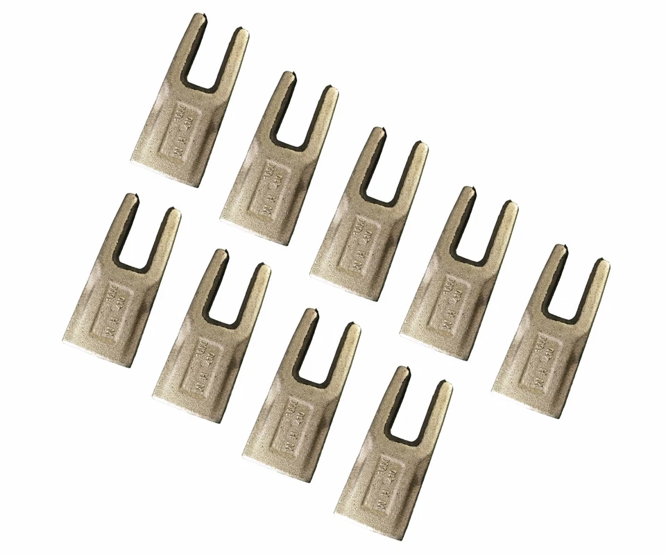 2 Pengo 1650 Fast Lock MD Utility Auger Dirt Teeth - 140200