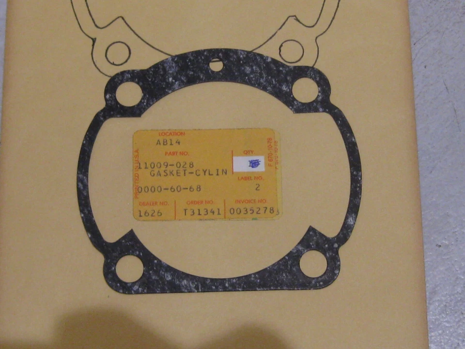 JUNTA BASE CILINDRO KAWASAKI H2 750 72-75 ¡NOS! Foto 1 de 1