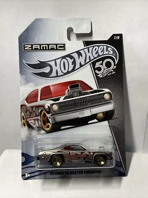 Hot Wheels 1/64 🇲🇫 Zamac Plymouth Duster , Serie 50th Anniversary #8/8 ,2018 - Photo 1/4