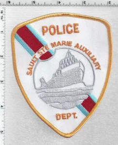 Sault Ste Marie Auxiliary Police (Michigan) 1st Issue Shoulder Patch - Imagen 1 de 1