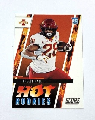 2022 Panini Score Breece Hall Hot Rookie #HR5 - Image 1 of 2
