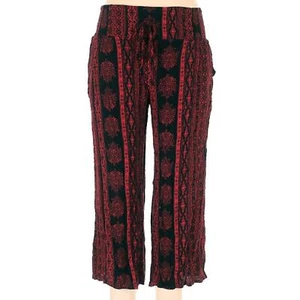Peace & Pearl Moroccan Style Rayon Palazzo Pants Ornamental Stripe XL - Picture 1 of 1