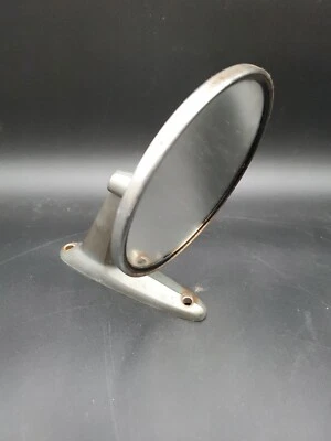 Espejo retrovisor lateral cromado pajarita redonda vintage Chevrolet Chevy OEM Foto 1 de 4