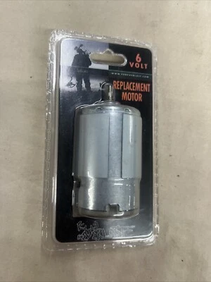 ForEverlast 6V Motor- Deer Feeder Motor Replacement, 6 Volt Amp 1/8” Drive Shaft - Image 1 of 3