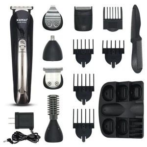 Haarschneider Rasierer Ohren Bart Nasen Trimmer Haarschneidemaschine Black 11in1 - Bild 1 von 9